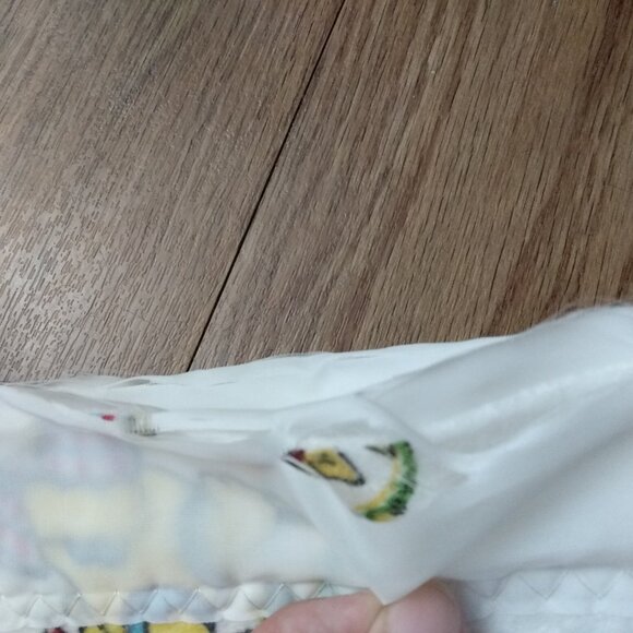 Vintage Baby Blanket White "Mini Bear" by Bunny Esmond NEW IN PACKAGE 36"x50" - Picture 15 of 16